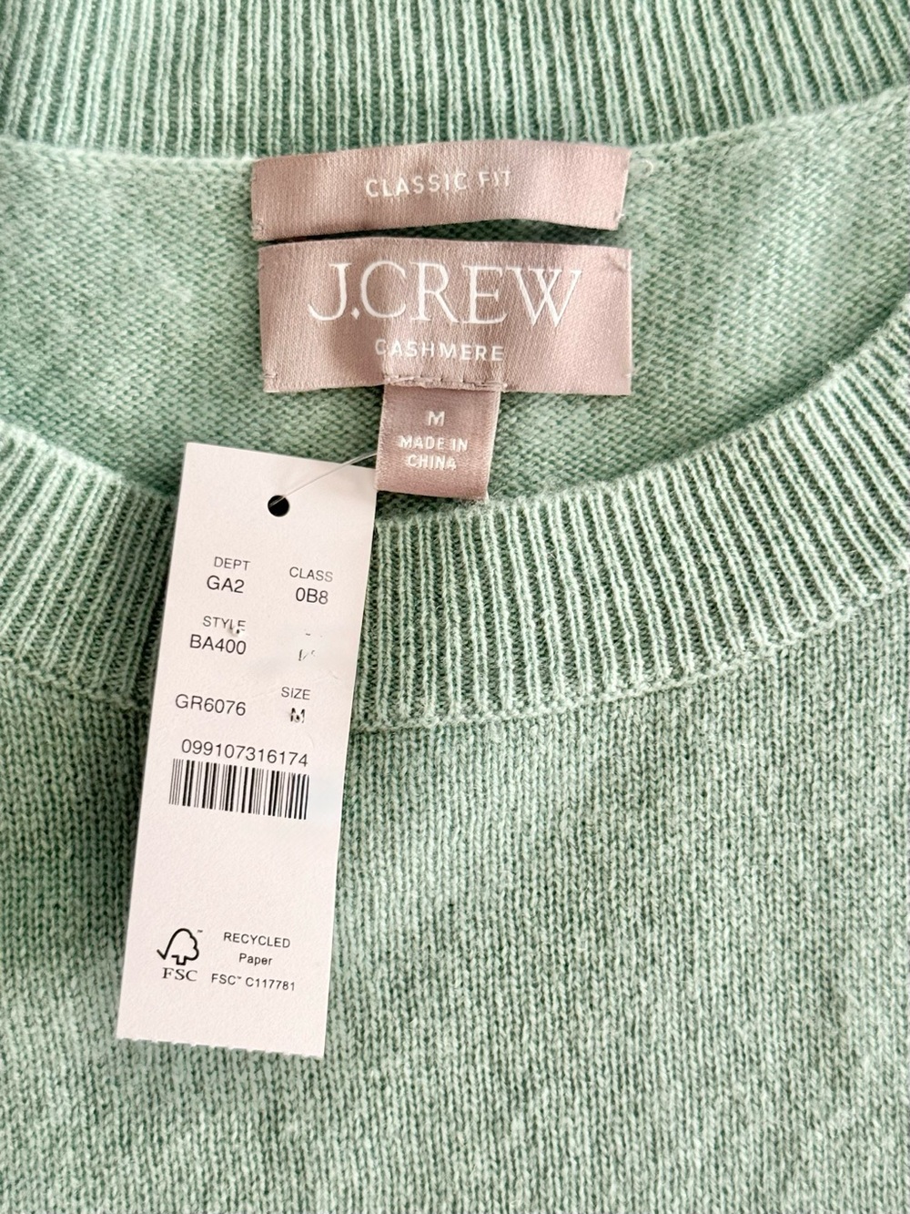 J. Crew Cashmere classic-fit crewneck sweater - Picture 11 of 16